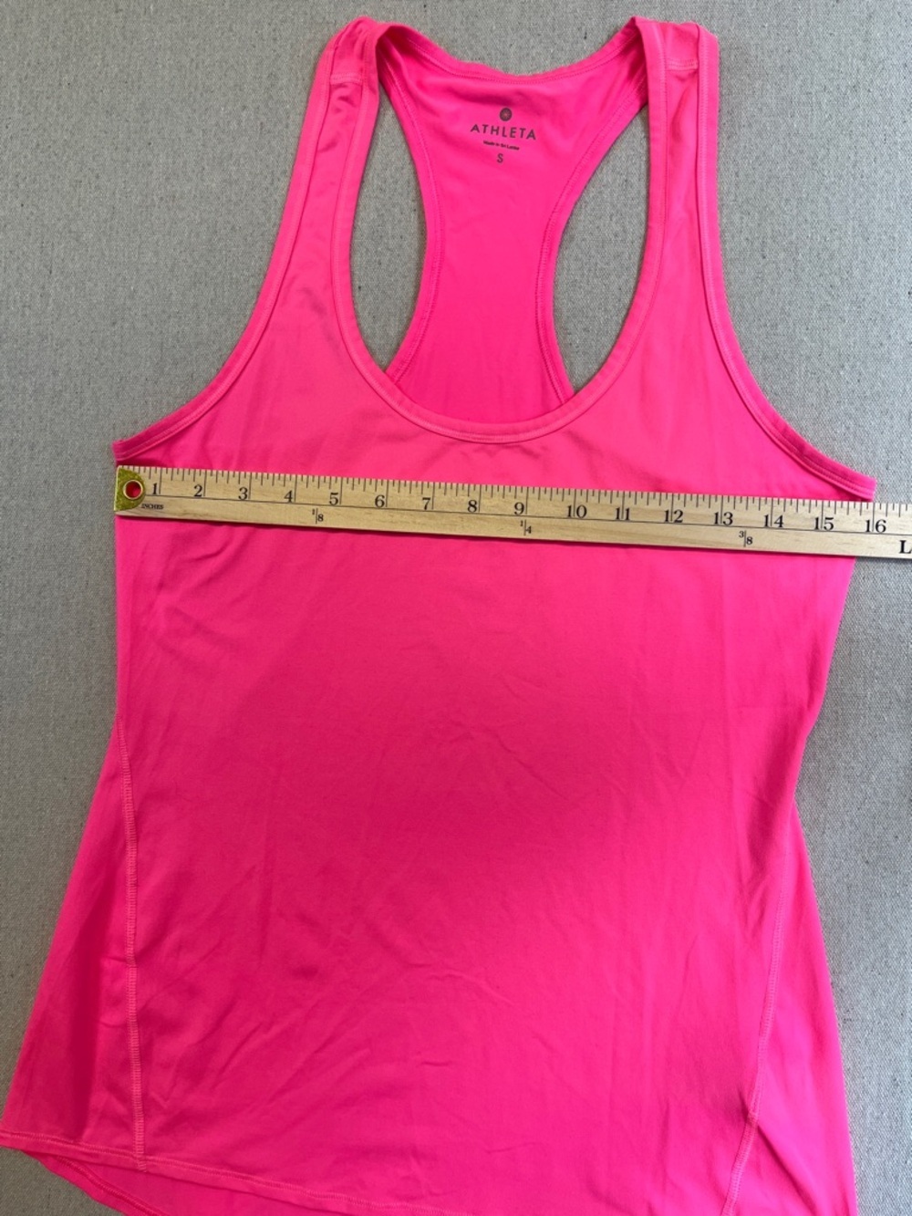 Athleta Neon Pink Racerback Performance Tank - Picture 5 of 12